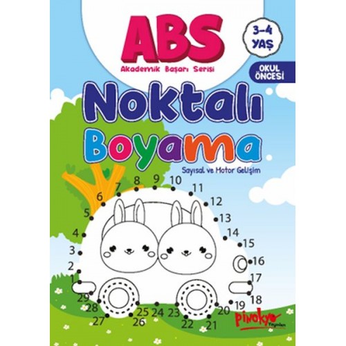 ABS 3-4 Yaş Noktalı Boyama