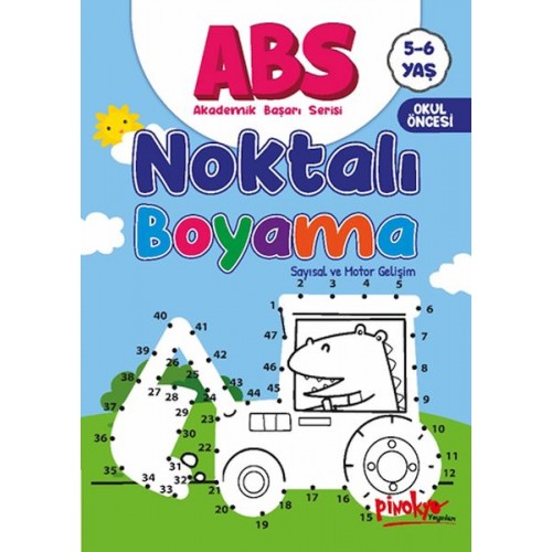 ABS 5-6 Yaş Noktalı Boyama