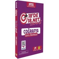 Tasarı Yayınları KPSS Coğrafya 18 de 18 Net Garanti Soru Bankası