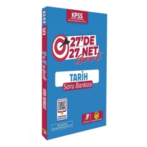 Tasarı Yayınları KPSS Tarih 27 de 27 Net Garanti Soru Bankası