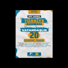 Dev kadro Vatandaşlık 20 Deneme Sınavı