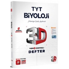 3D Yayınları TYT Biyoloji Video Destekli Defter