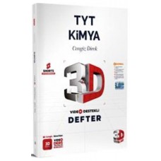 3D Yayınları TYT Kimya Video Destekli Defter