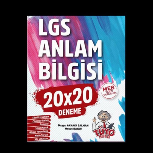 Tüyo Hoca LGS Anlam Bilgisi 20x20 Deneme Şeker