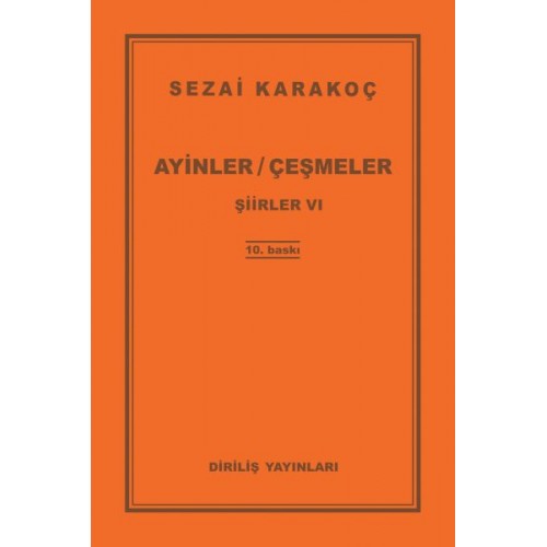 Şiirler 6 - Ayinler Çeşmeler