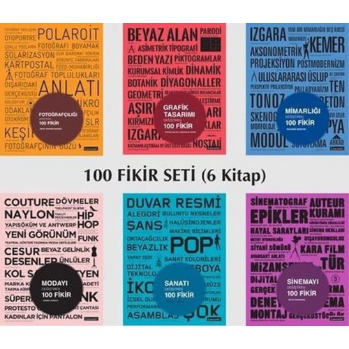 100 Fikir Seti (6 Kitap Takım)