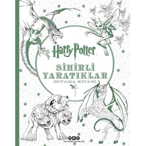 Harry Potter Sihirli Yaratıklar Boyama Kitabı