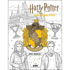 Harry Potter Filmlerinden Resmi Boyama Kitabı – Hufflepuff Özel Baskısı