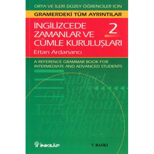 İngilizcede Zamanlar Ve Cümle Kuruluşları 2.Cilt