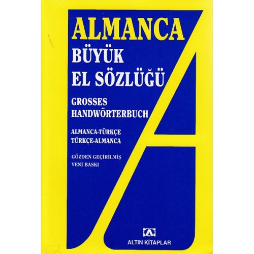 Almanca Büyük El Sözlüğü