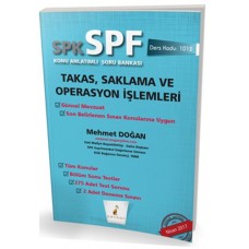 SPK-SPF Takas, Saklama ve Operasyon İşlemleri Konu Anlatımlı Soru Bankası