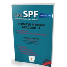 SPK-SPF Sermaye Piyasası Araçları 1 Konu Anlatımlı Soru Bankası