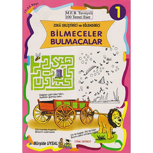 Zeka Geliştirici ve Eğlendirici Bilmeceler Bulmacalar (10 Kitap Takım)