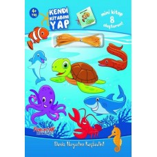 Kendi Kitabını Yap - Deniz Hayatını Keşfedin 4+ Yaş