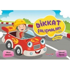 Dikkat Çalışmaları 1. Kitap (Kalem Hediyeli)