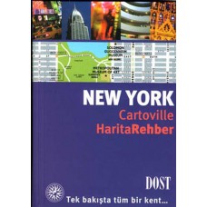 Cartoville Harita Rehber New York (Ciltli)