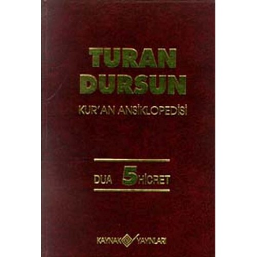 Kur’an Ansiklopedisi Cilt 5 Dua-Hicret