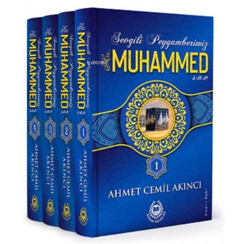 Sevgili Peygamberimiz Hz. Muhammed (s.a.v.) - 4 Kitap (Ciltli)