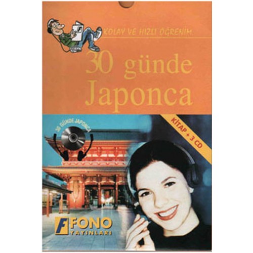 30 Günde Japonca Kitap 3 CD