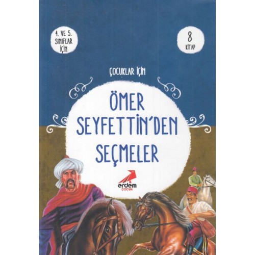 Çocuklar İçin Ömer Seyfettinden Seçmeler (8 Kitap Takım)