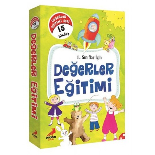 1. Sınıflar İçin Değerler Eğitimi Dizisi (15 Kitap Takım)