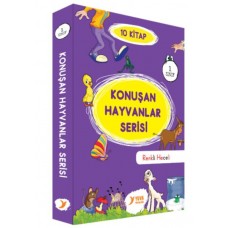 Konuşan Hayvanlar Serisi 1. Sınıf Renkli Heceli 10 Kitap