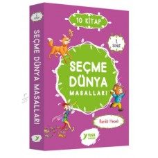 Seçme Dünya Masalları 1. Sınıf Renkli Heceli Düz yazı 10 Kitap