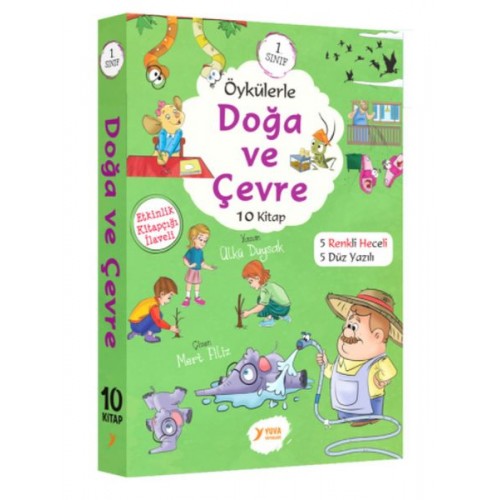 Öykülerle Doğa ve Çevre 1. Sınıf 10 Kitap