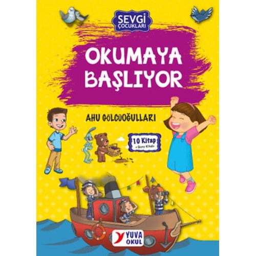 Sevgi Çocukları Okumaya Başlıyor (10 Kitap)