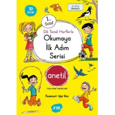 Okumaya İlk Adım Serisi Anetil Düz Yazı (10 Kitap)