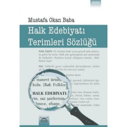 Halk Edebiyatı Terimleri Sözlüğü