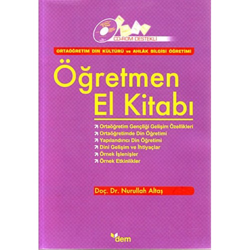 Öğretmen El Kitabı (Cd'li) / Ortaöğretim Din Kültürü ve Ahlak Bilgisi Öğretimi