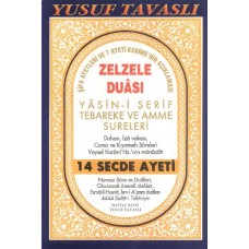 Zezele Duası - Yasin-i Şerif Tebareke ve Amme Sureleri (Dergi Boy) (D32)