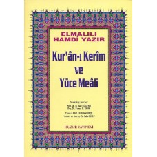 Kuranı Kerim ve Yüce Meali Orta Boy (Sarı)