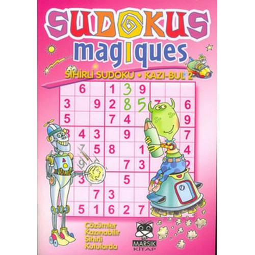 Sudokus Magiques 2  Sihirli Sudoku - Kazı Bul 2