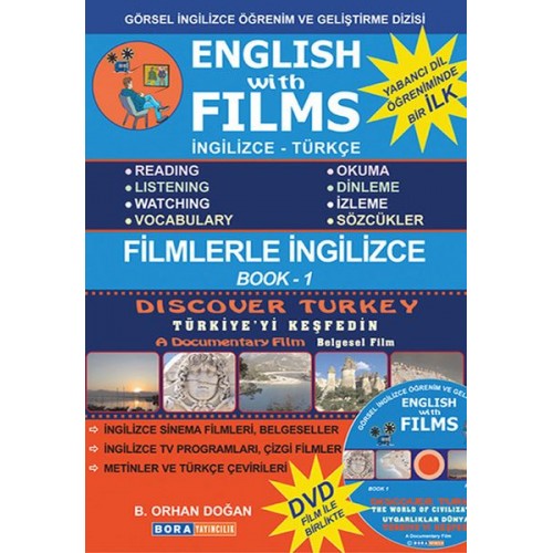 English with Films Book 1 (DVD'li)