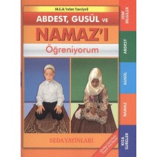 Abdest Gusül ve Namazı Öğreniyorum Cep Boy