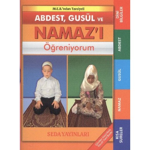 Abdest Gusül ve Namazı Öğreniyorum Cep Boy