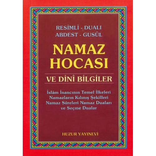 Resimli Dualı Abdest Gusül Namaz Hocası ve Dini Bilgiler (Cep Boy)