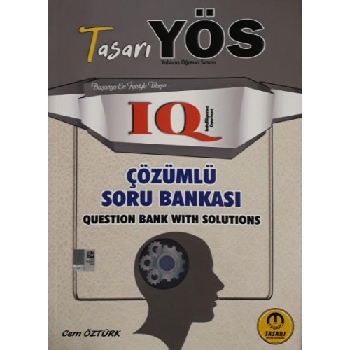 Tasarı YÖS IQ Çözümlü Soru Bankası (Yeni)