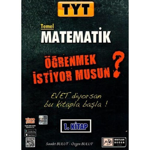 Mutlak Değer TYT Temel Matematik Video Çözümlü Soru Bankası 1. Kitap