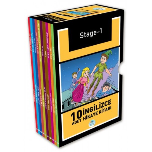 İngilizce Hikaye Seti (10 Kitap Takım - Stage 1)