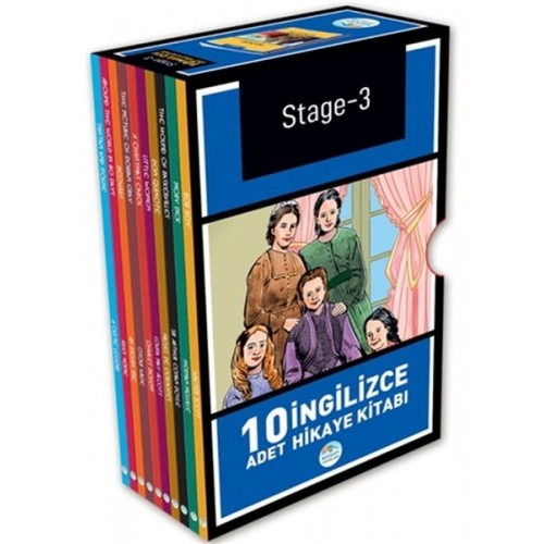 Stage 3 - İngilizce Hikaye Seti 10 Kitap